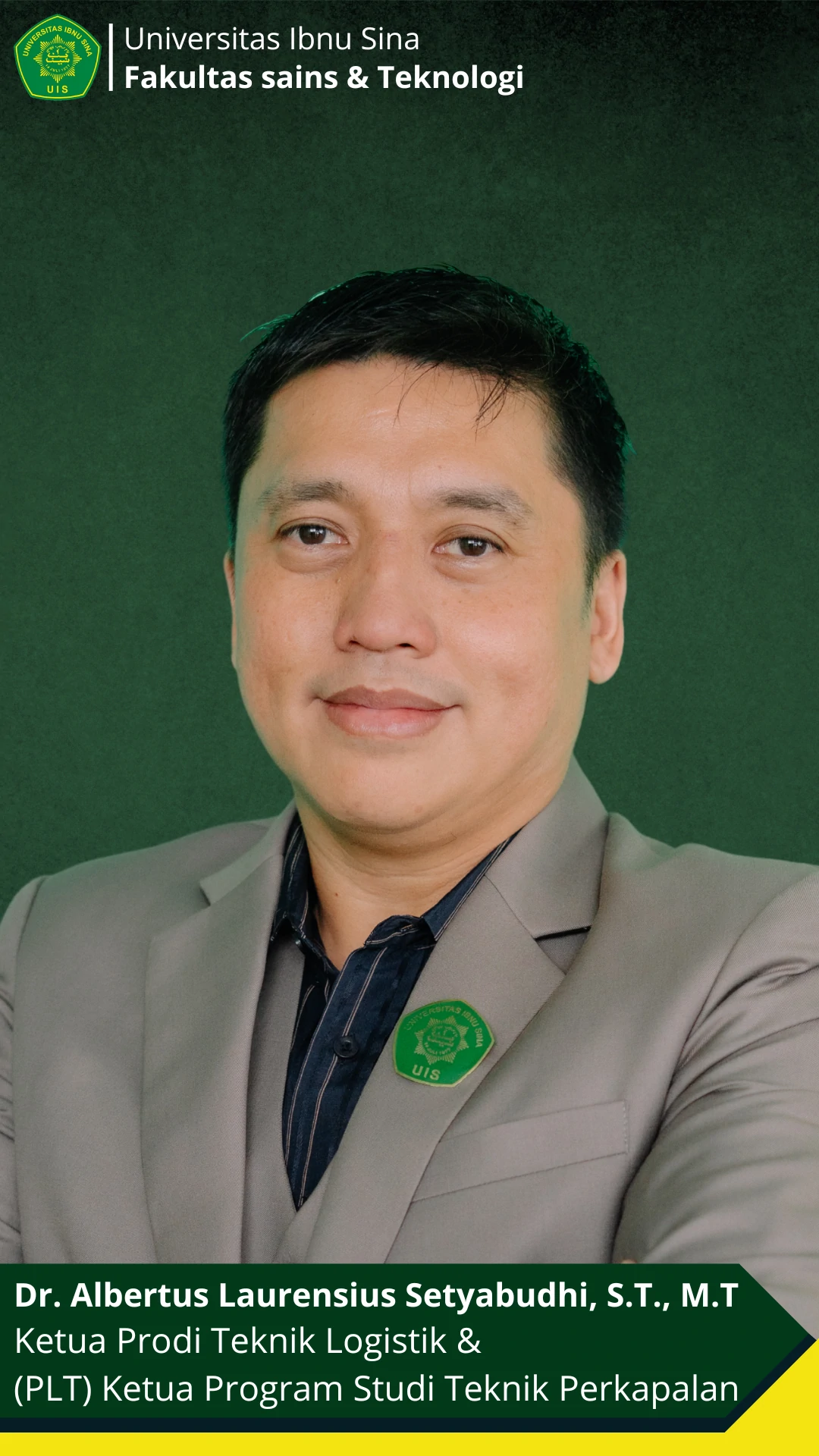 Dr. Albertus Laurensius Setyabudhi, S.T., M.T