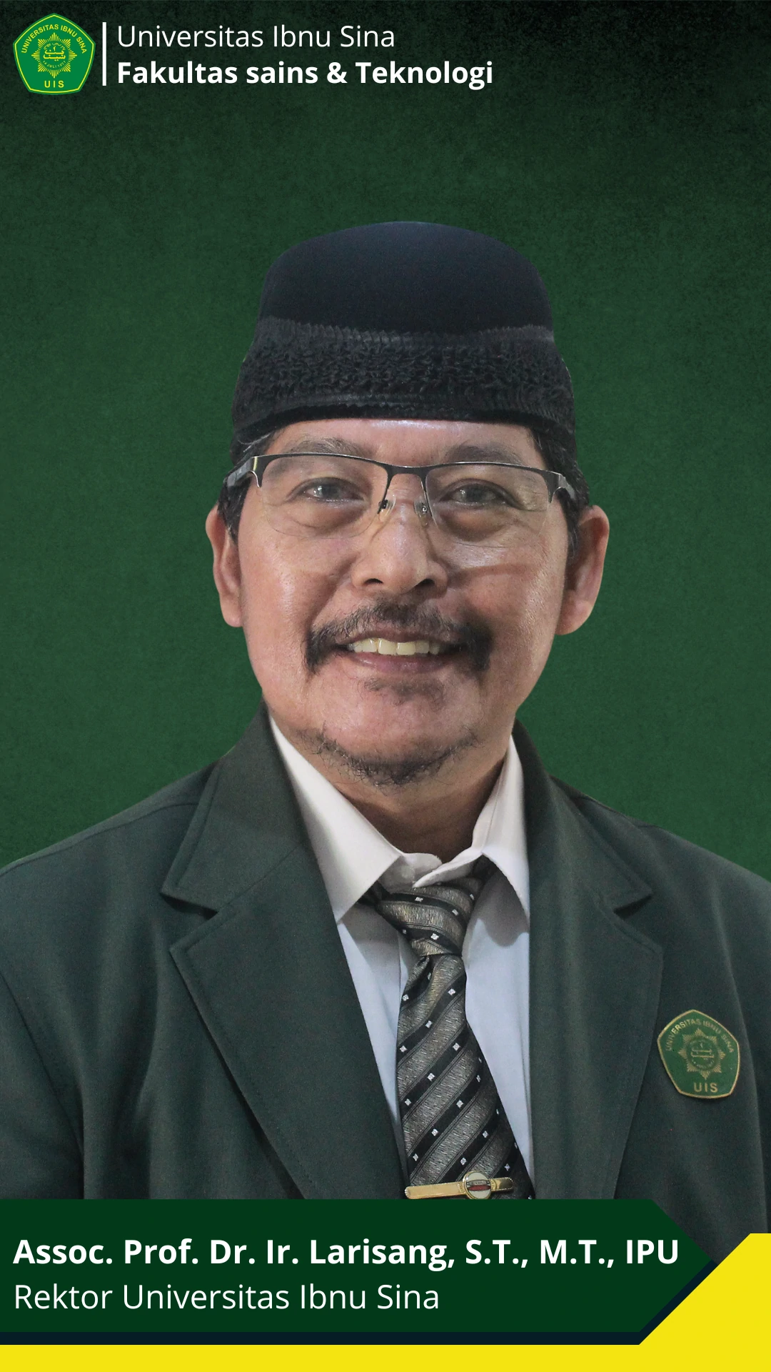 Assoc. Prof. Dr. Ir. Larisang, S.T., M.T., IPU., ASEAN Eng.